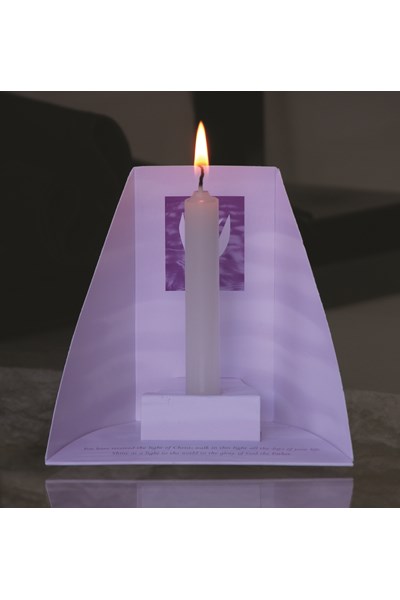 Baptism Candleholders Contemporary